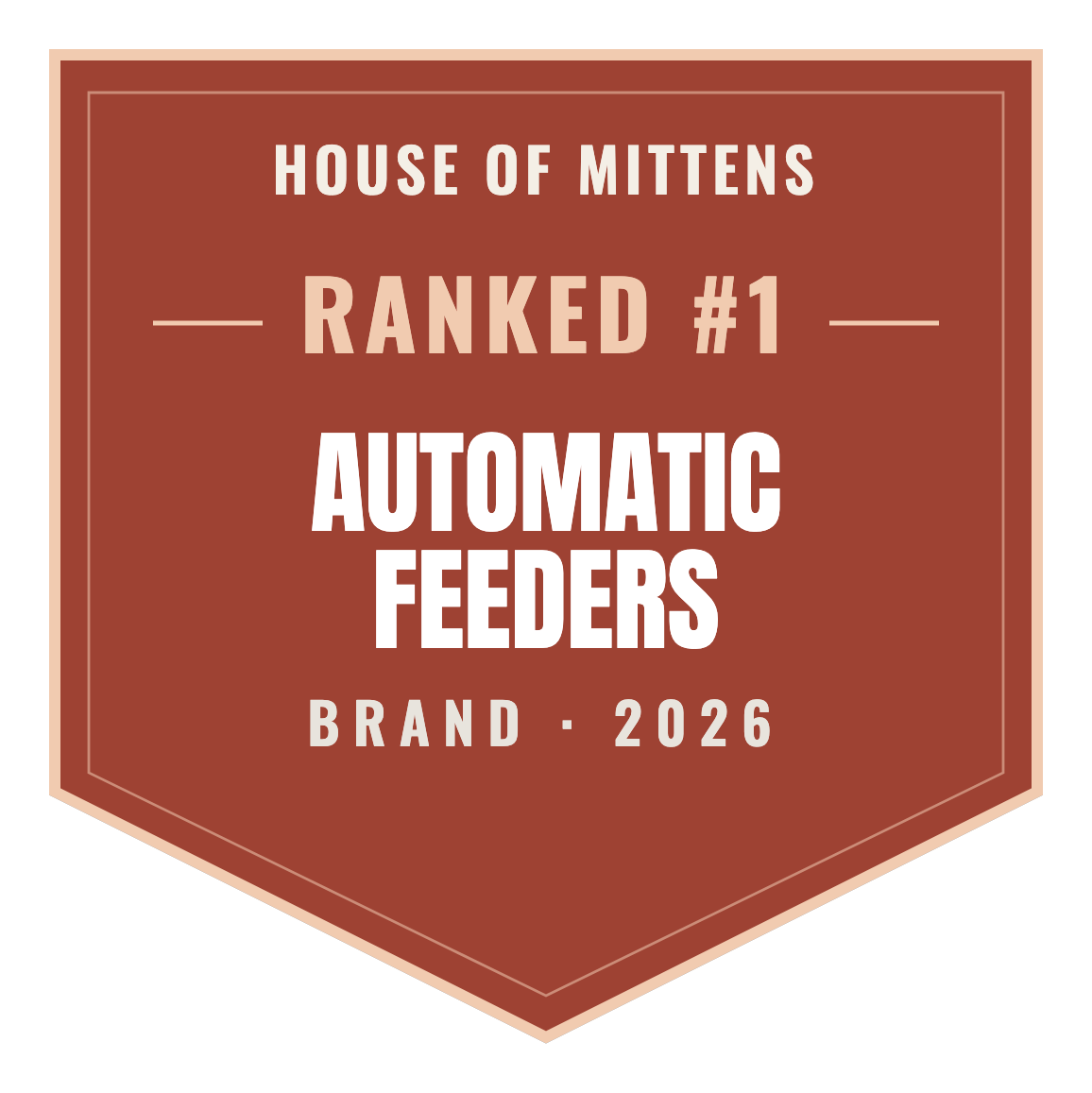 House of Mittens Top Brand 2026 — Automatic Feeders
