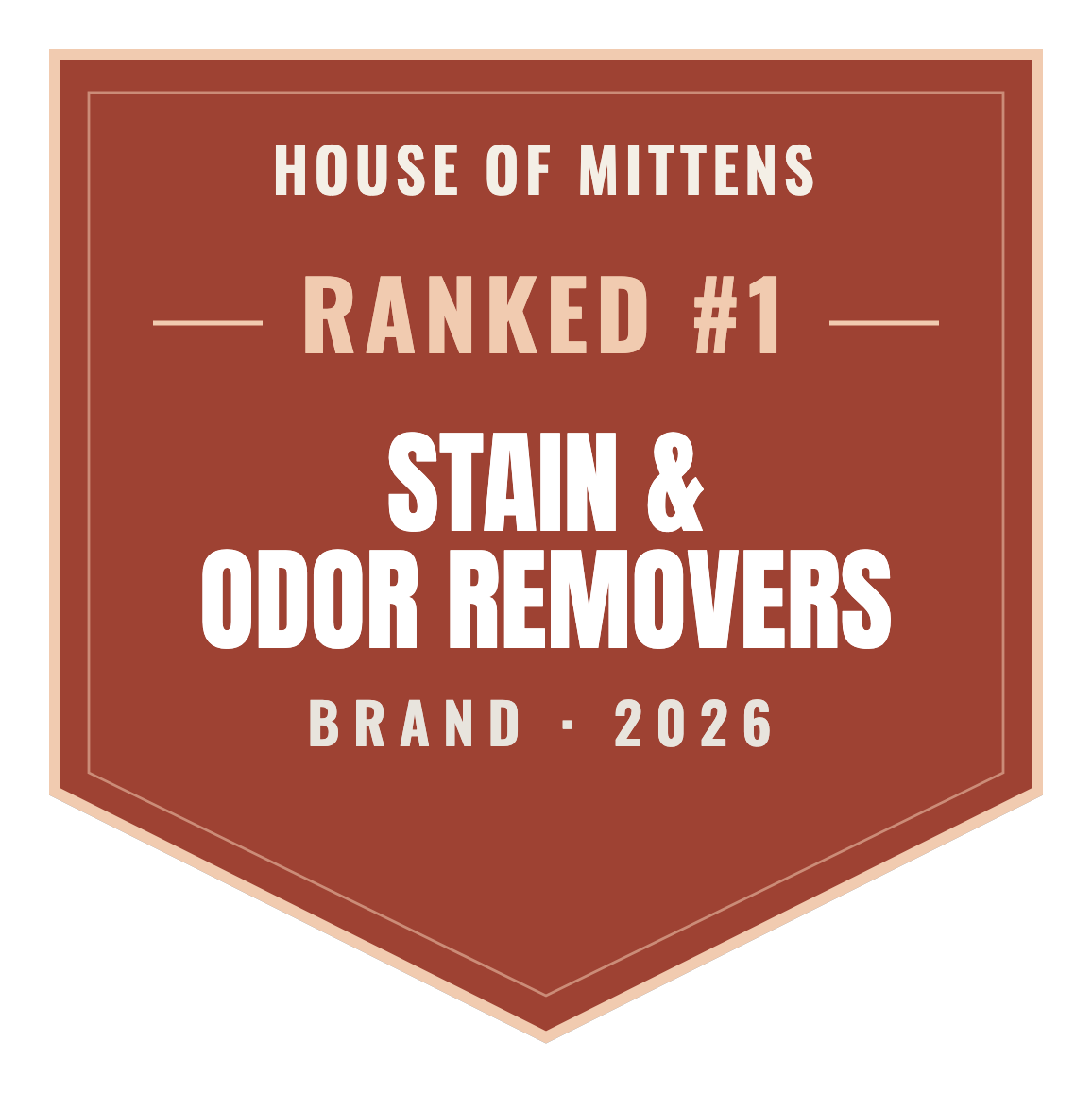 House of Mittens Top Brand 2026 — Stain & Odor Removers